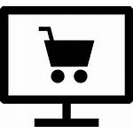 Icon Shopping Computer Cart Monitor Svg Onlinewebfonts