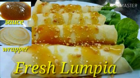 how to make fresh lumpia lumpia sauce easy recipe step by step youtube