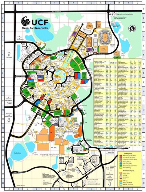 University Of Central Florida Map Zip Code Map