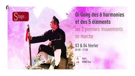 Stage De Qi Gong Des 6 Harmonies Et 5 ÉlÉments Travail Dynamique Et