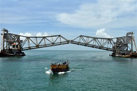 Pamban Bridge This 100 Year Old Indian Railways Sea Bridge Is