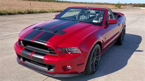 2013 Mustang Shelby Gt500 Convertible For Salesupercharged Motor With