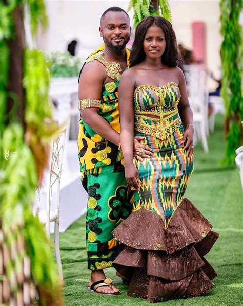 14 Gorgeous Kente Styles For Couples The Glossychic Kente Styles