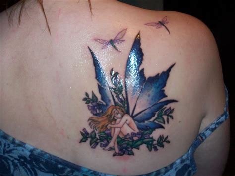 Butterfly Fairy Tattoo Pictures Meaning Designs