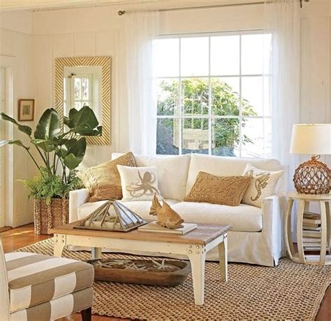 17 Neutral Coastal Living Room Designs And Decor Ideas