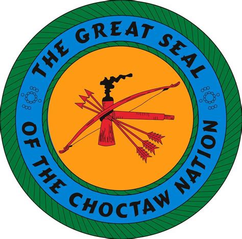 The Great Seal Of The Choctaw Nation Of Oklahoma Choctaw