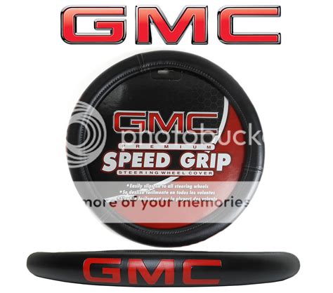 Gmc Premium Speed Grip Black Steering Wheel Cover Ebay