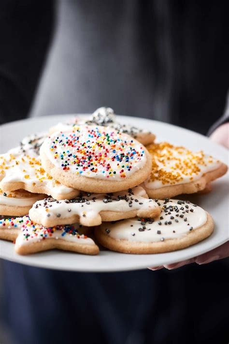 Cut Out Sugar Cookies With Cream Cheese Frosting A Holiday Favorite