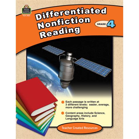 Differentiated Nonfiction Reading Grade 4 Tcr2921 Teacher Created