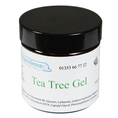 Health And Therapy Tea Tree Gel Independence