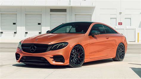 Mercedes Amg E53 Coupe Gets An Eye Popping Copper Makeover