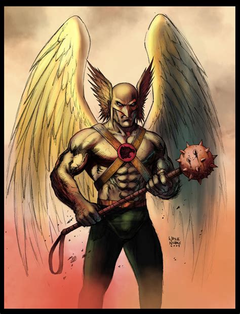 Hawkman By Flowcoma Colors By Gio2286 On Deviantart