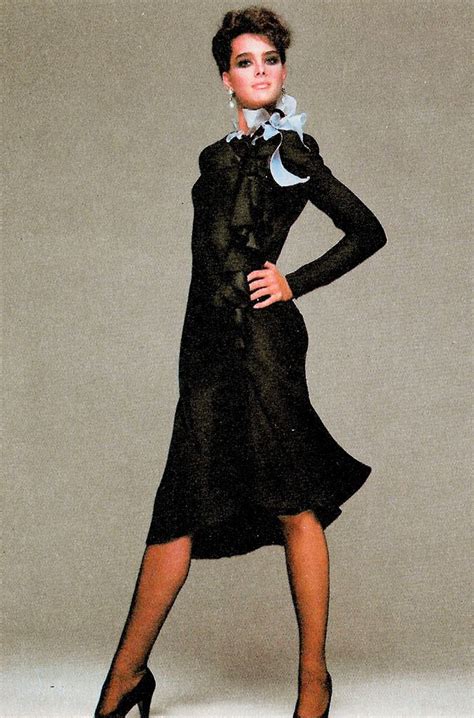 Brooke Shields Photographed By Richard Avedon For Us Vogue November