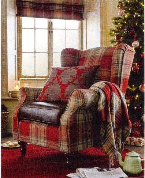 See more ideas about leather wing chair, wing chair, leather. Love this red plaid wing back chair | Furniture, Home ...