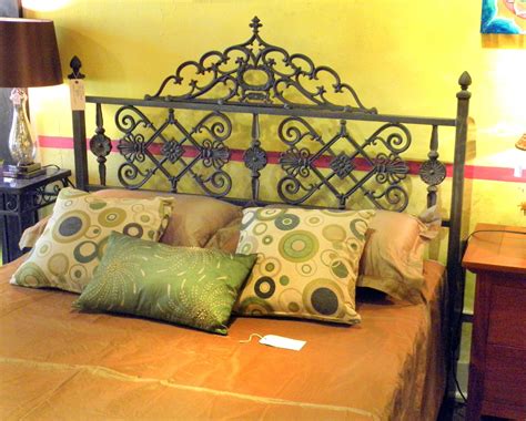 furthur wrought iron  carved teak beds