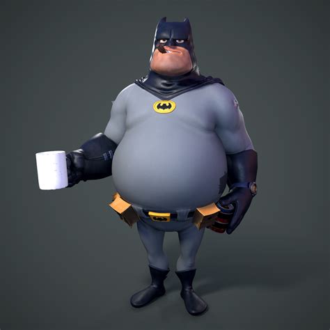 Its Batman But Fat — Polycount