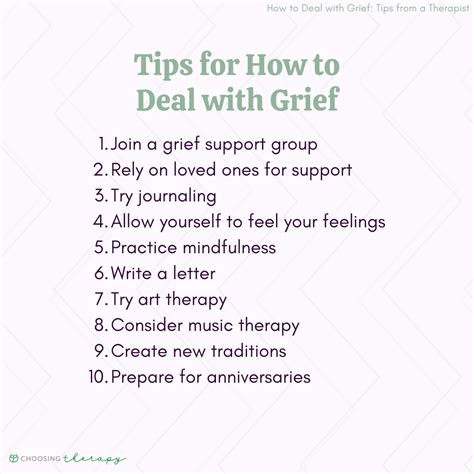 10 Coping Strategies For Dealing With Grief