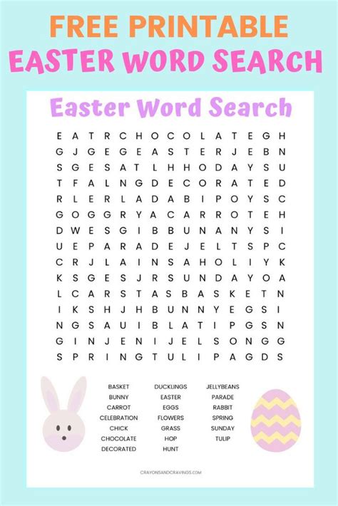 Easter Printable Word Searches Have A Look At The Complete Collection