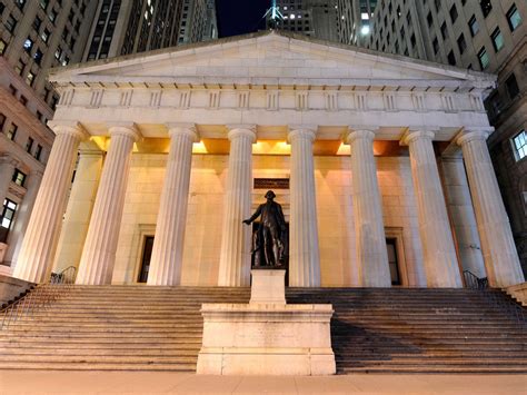 Federal Hall National Memorial In Manhattan Will Undergo A Restoration