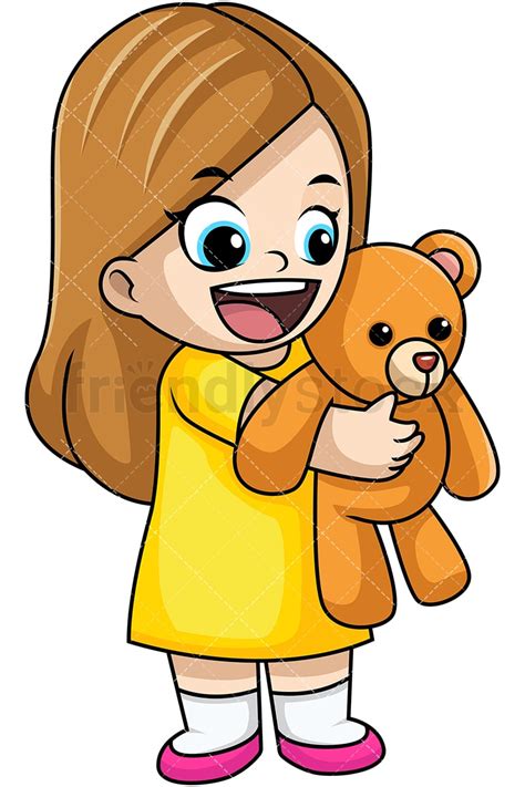 Happy Cartoon Teddy Bears