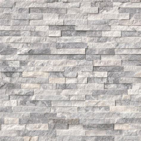 Msi Alaska Gray Ledger Panel 6 In X 24 In Natural Marble Wall Tile 6