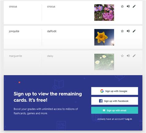 Find and create gamified quizzes, lessons, presentations, and flashcards for students, employees, and everyone else. Don't have a Quizlet account? Here's why we'd like you to create one. | Quizlet