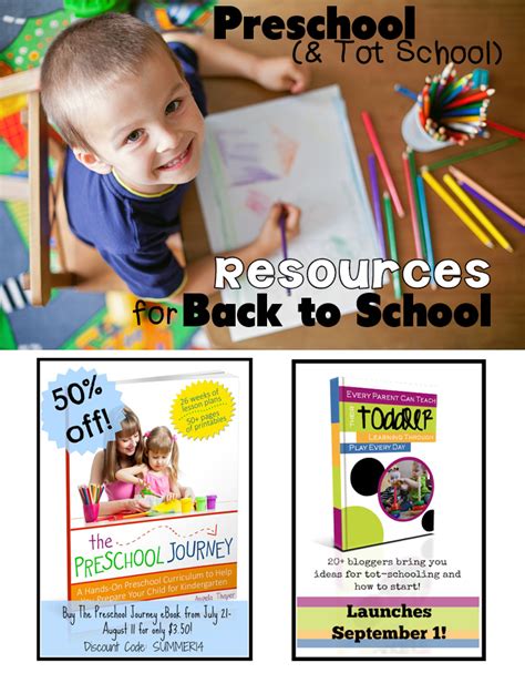 Childslearning Preschool And Tot School Resources For Back To School