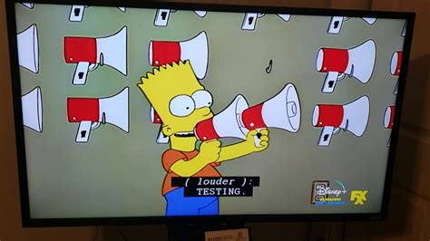 Barts Megaphone Testing But Its Recorded On The Simpsons Plus Size
