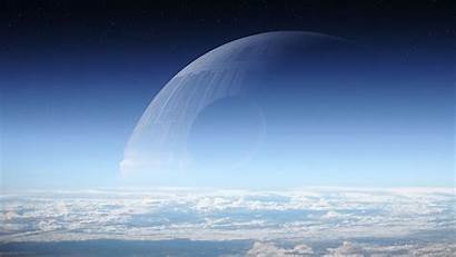 Wars Death Star 4k Space Rogue Sky