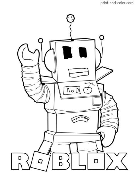 Roblox coloring pages | Print and Color.com