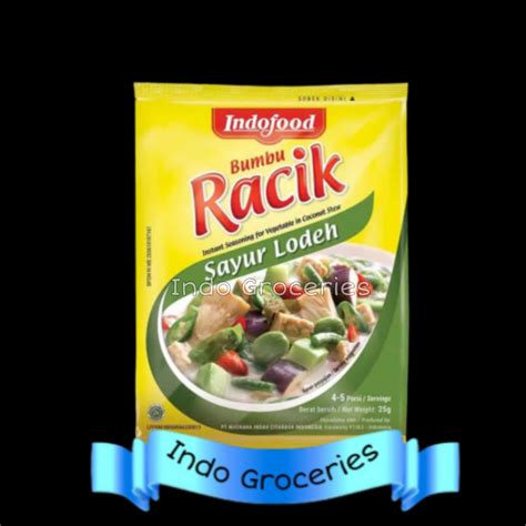Racik Sayur Lodeh Vegetable Stew 25 Gr Indo Groceries