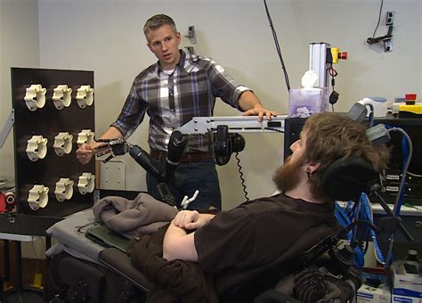 Paralyzed Man Feels Touch Through Mind Controlled Robotic