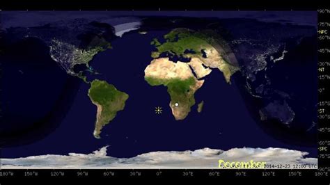 Animated Day And Night World Earth Map With Sun And Moon Position Youtube