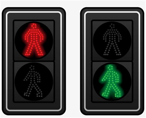 Pedestrian Clipart Traffic Light Pedestrian Crossing Traffic Light Png Image Transparent Png