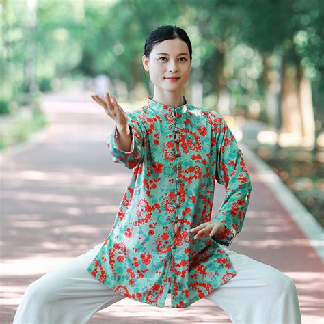 tai chi clothing chinese kung fu uniforms women new style elegant tai chi clothingquan training