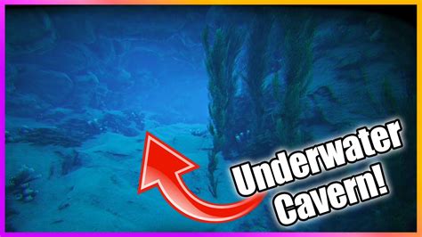 Exploring An Underwater Cavern Ark Survival Evolved Ep Youtube