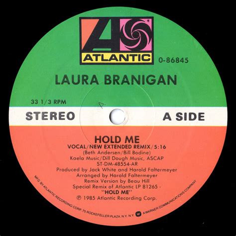 Laura Branigan Hold Me 1985 Vinyl Discogs