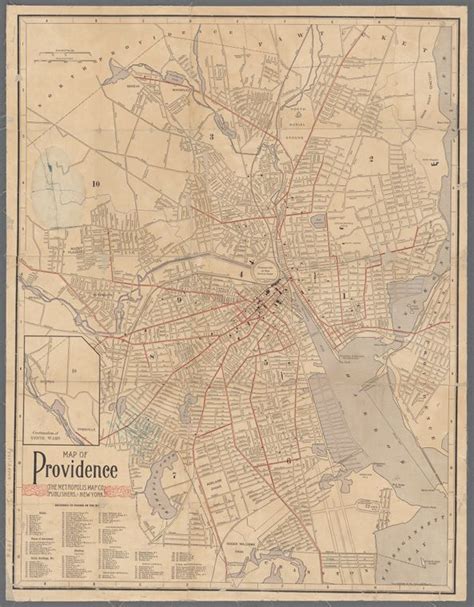 Map Of Providence Nypl Digital Collections