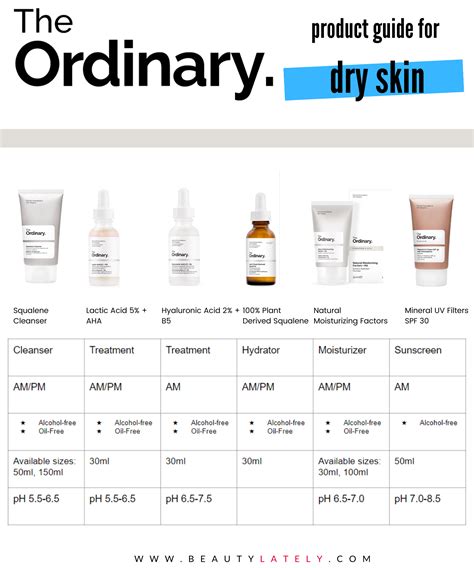 A How To Guide To Pick The Best The Ordinary Products For Dry Skin