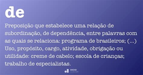 De Dicio Dicionário Online De Português