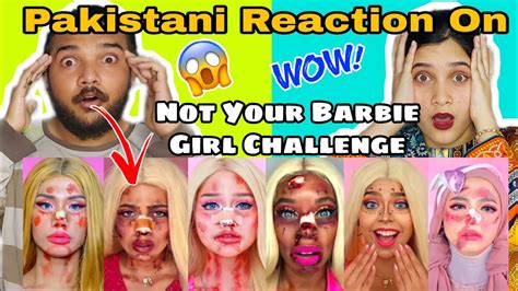 Not Your Barbie Girl Challenge Tiktok Compilation Reaction Reaction