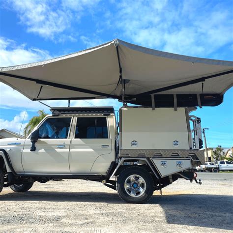 180 Degree Free Standing Awning D180 Destination4wd