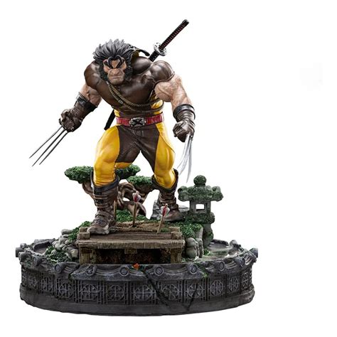 Køb Marvel Art Scale Deluxe Statue 110 Wolverine Unleashed 20 Cm Hos