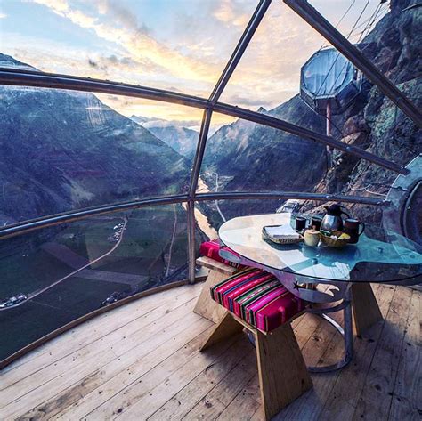 Maybe you would like to learn more about one of these? Would you sleep in a glass pod suspended off a ...