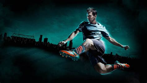 Download Lionel Messi Kick Hd Football Wallpaper