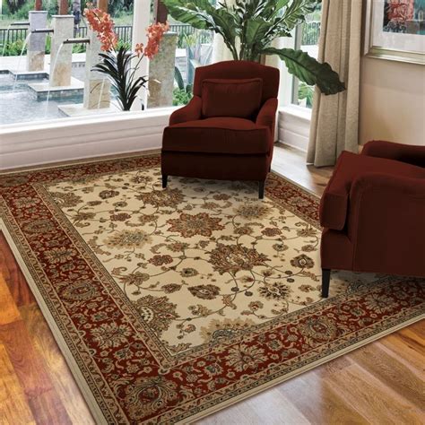 Orian Rugs Detailed Design Traditional Borokan Ivory Area