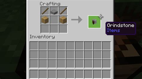 How To Make A Grindstone In Minecraft 118 Bedrock And Java Game Zoon