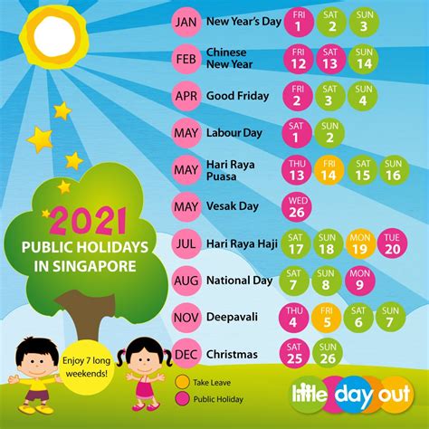 2021 Public Holidays Singapore These Dates May Be Modified As