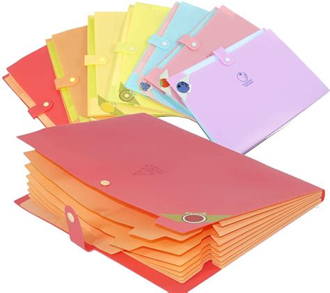 Nisun A4 Size Expandable Documents File Folder Organizer 8 Pocket