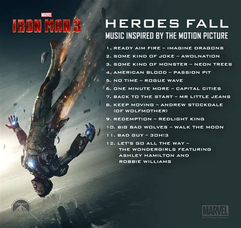 If you want blood (you`ve got it) 08. IRON MAN 3 Soundtrack (Various Artists and Brian Tyler ...